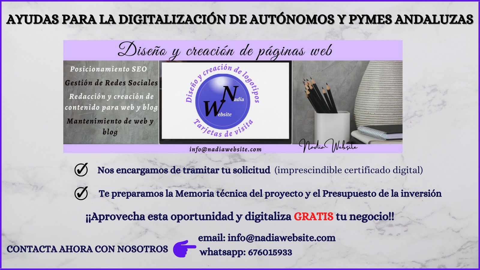 ayudas digitalización autónomos y pymes andaluzas